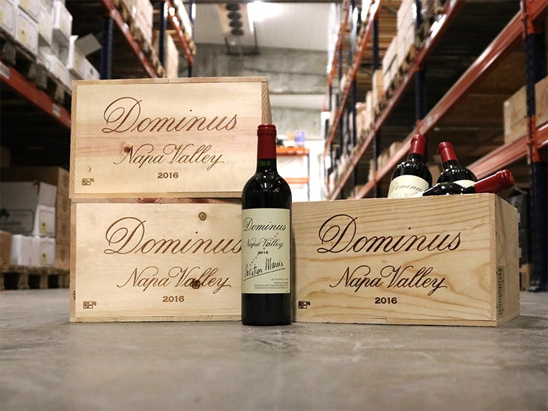 Sono state prodotte 66.000 bottiglie di Dominus 2016, che nella prospettiva americana è una produzione relativamente limitata