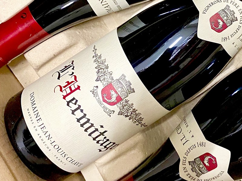 Investi in 2018 Domaine Jean-Louis Chave Hermitage
