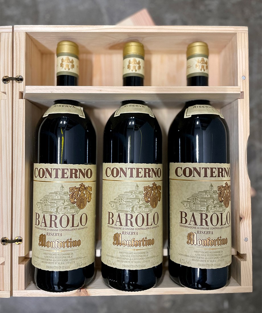 Investi in 2014 Giacomo Conterno Monfortino