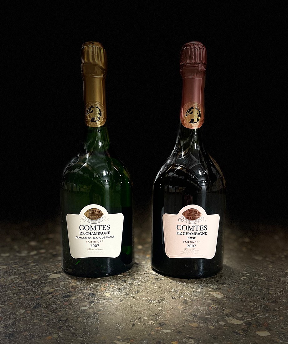 2007 Comtes de Champagne E Comtes de Champagne Rosé