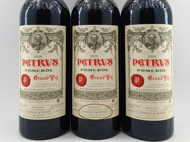 Petrus con US label